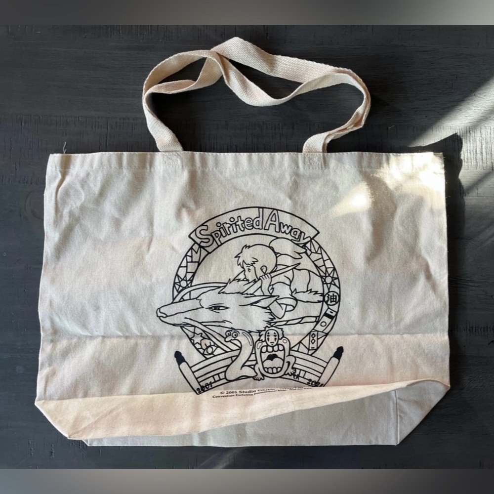 Studio Ghibli ( Spirited Away) 20th anniversary Tote Bag